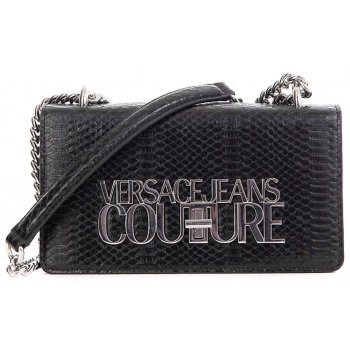 versace jeans couture γυναικεία τσάντα mini crossbody με