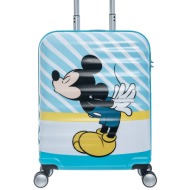 alouette παιδική βαλίτσα-τρόλεϋ `mickey mouse` - 00024157p γαλάζιο