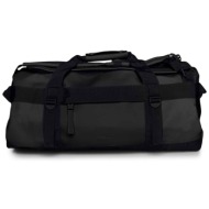 rains unisex σακ βουαγιάζ `texel duffel bag small` - rnsaw2313480 μαύρο