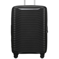 samsonite unisex βαλίτσα trolley hard expandable `upscape` 68 x 47 x 28 - 31 cm - 143109 μαύρο