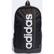 adidas unisex backpack `essentials linear` - ht4746 μαύρο