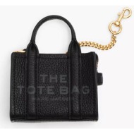 marc jacobs γυναικείο charm για την τσάντα `the nano tote bag charm` - 2f3scp005s07 μαύρο