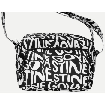 stine goya γυναικεία τσάντα crossbody με print `lotta` 