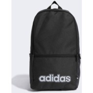 adidas ανδρικό backpack μονόχρωμο με λογότυπο `classic foundation` - ht4768 μαύρο