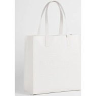 ted baker γυναικεία τσάντα ώμου με all-over croco print και ανάγλυφο λογότυπο ``croccon`` - 253518 n