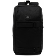 vans ανδρικό backpack μονόχρωμο με κεντημένο λογότυπο ``οbstacle skate bag`` - vn0a3i696zc1 μαύρο