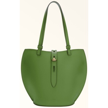 furla γυναικεία τσάντα ώμου `unica` - wb00990-ax0733 πράσινο
