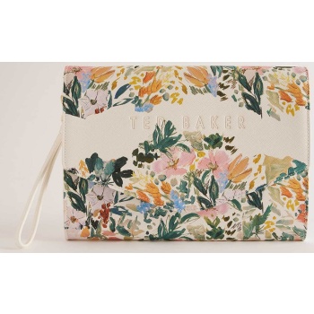 ted baker γυναικεία τσάντα φάκελος με floral σχέδιο