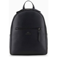armani exchange ανδρικό backpack με μεταλλικό logo - 952387cc830 μαύρο