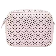 emporio armani γυναικείο mini bag με διάτρητο σχέδιο - y3b092yvx3e ροζ ανοιχτό