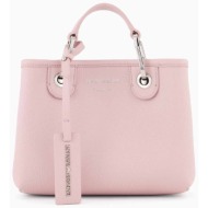 emporio armani γυναικείο mini bag με deer print - y3d176yfo5e ροζ