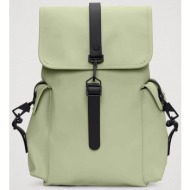 rains unisex αδιάβροχο backpack `rucksack cargo` - rnsss2413510 πράσινο lime