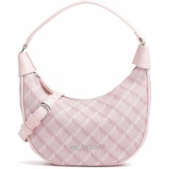 valentino γυναικεία τσάντα ώμου με all-over contrast triangular logo print `barrio` - 56kvbs7nv06/ba