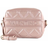 valentino γυναικεία τσάντα crossbody μονόχρωμη με καπιτονέ σχέδιο `ada camera bag` - 56kvbs51o06/ada