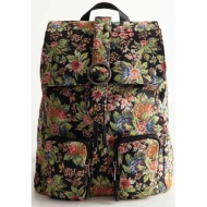 attrattivo γυναικείο backpack με floral print - 9t21306 πολύχρωμο