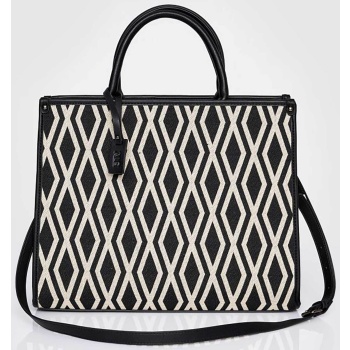 `ale γυναικεία τσάντα χειρός με geometrical pattern 