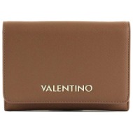 valentino γυναικείο πορτοφόλι μονόχρωμο με contrast λογότυπο `zero re` - 55kvps7b343/zer ταμπά