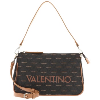 valentino γυναικεία τσάντα ώμου με all-over triangular logo
