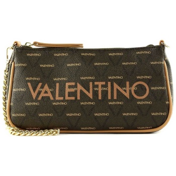 valentino γυναικεία τσάντα ώμου με all-over contrast