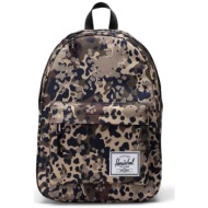 herschel unisex backpack με all-over camo print και contrast logo patch `classic™` 20 l - 66ubcl0137