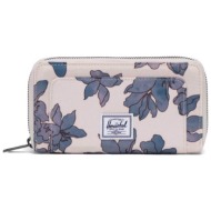 herschel unisex πορτοφόλι με floral print και contrast logo patch μπροστά `thomas` - 66uacl01315 κρέ