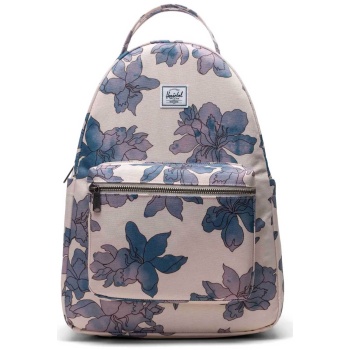 herschel unisex backpack με floral print και contrast logo