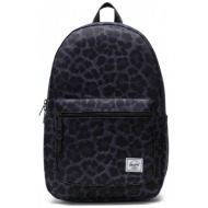 herschel unisex backpack με contrast logo print και all-over leopard print `settlement` 23 l - 66ubc