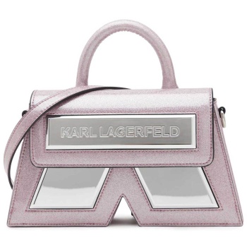 karl lagerfeld γυναικεία τσάντα χειρός με all-over σχέδιο