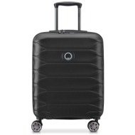 delsey unisex βαλίτσα καμπίνας slim expandable με υφή twill `meteor` 55 x 40 x 20 - 22 cm - 38698030