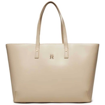 tommy hilfiger γυναικεία τσάντα ώμου `monogram tote` 