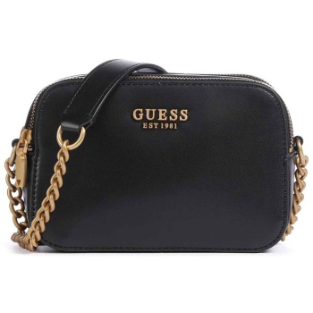 guess γυναικεία mini τσάντα crossbody μoνόχρωμη με