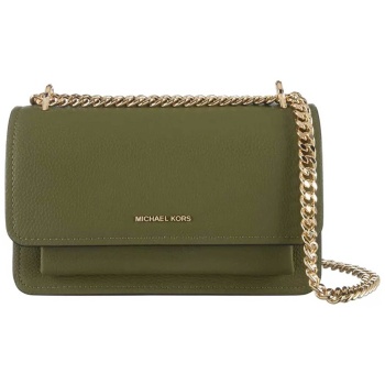 michael kors γυναικεία δερμάτινη τσάντα crossbody `claire`