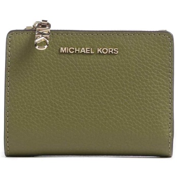 michael kors γυναικείο δερμάτινο πορτοφόλι με μεταλλικό