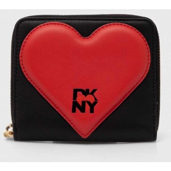 dkny γυναικείο δερμάτινο πορτοφόλι `heart of ny` - r411zf05