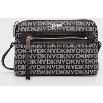 dkny γυναικεία τσάντα crossbody με all-over logo print