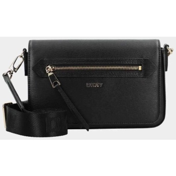 dkny γυναικεία δερμάτινη τσάντα crossbody `bryant` 