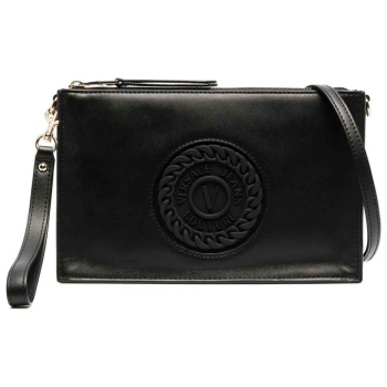 versace jeans couture γυναικεία τσάντα crossbody μονόχρωμη