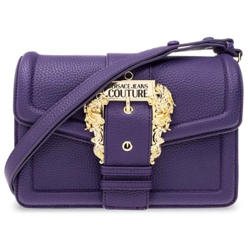 versace jeans couture γυναικεία τσάντα crossbody μονόχρωμη