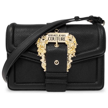 versace jeans couture γυναικεία τσάντα crossbody μονόχρωμη