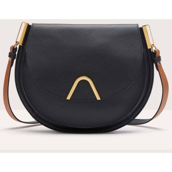 coccinelle γυναικεία δερμάτινη τσάντα crossbody `sunup