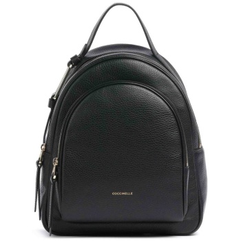 coccinelle γυναικείο δερμάτινο backpack `malory` 