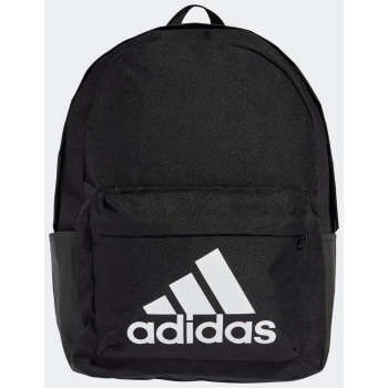 adidas unisex backpack με logo print - hg0349 μαύρο