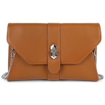 lancaster γυναικεία δερμάτινη τσάντα clutch `milano delta`