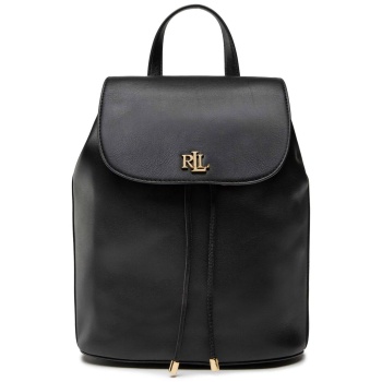 lauren ralph lauren γυναικείο δερμάτινο backpack με