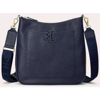 lauren ralph lauren γυναικεία δερμάτινη τσάντα crossbody με