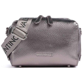 valentino γυναικεία τσάντα crossbody μεταλλιζέ με ιμάντα