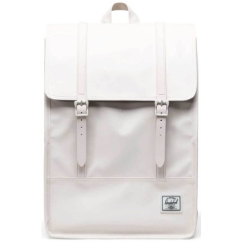 herschel unisex backpack αδιάβροχο με contrast logo patch