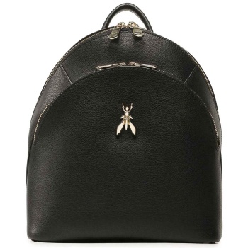 patrizia pepe γυναικείο δερμάτινο backpack με μεταλλικό