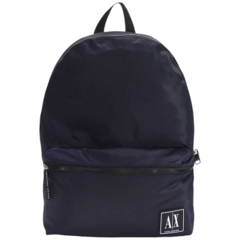 armani exchange ανδρικό backpack με logo patch 