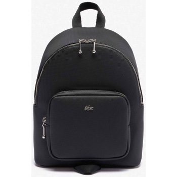 lacoste γυναικείο backpack πικέ με λογότυπο `daily city` 